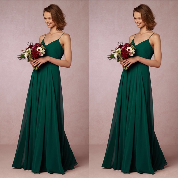 jenny yoo emerald green